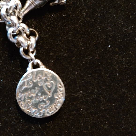 Brighton State of California Charm Bracelet Silver Plated! - Picture 14 of 14